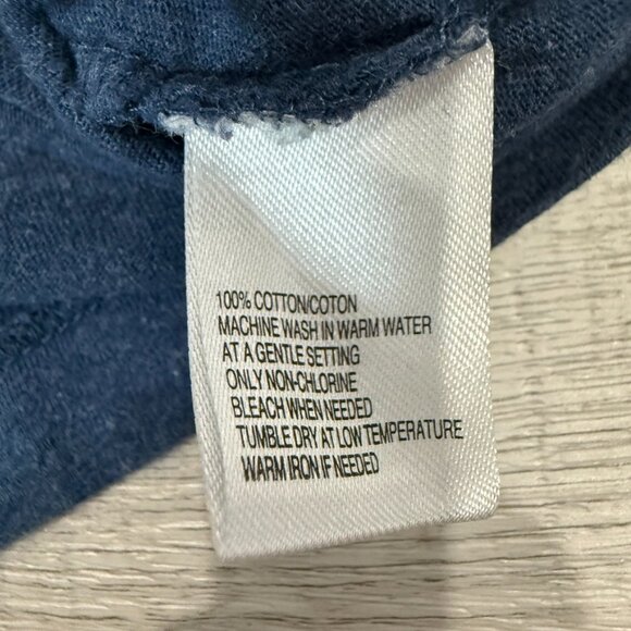 Black Brown 1826 Blue Short Sleeve Tee 100% Cotton Size M - Picture 8 of 16